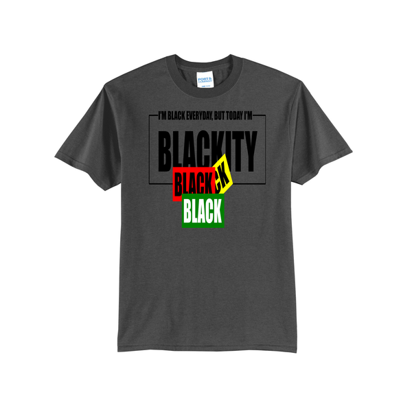 'Blackity-Black' Short Sleeve Tee