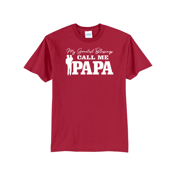 'Call Me Papa' Short Sleeve Tee