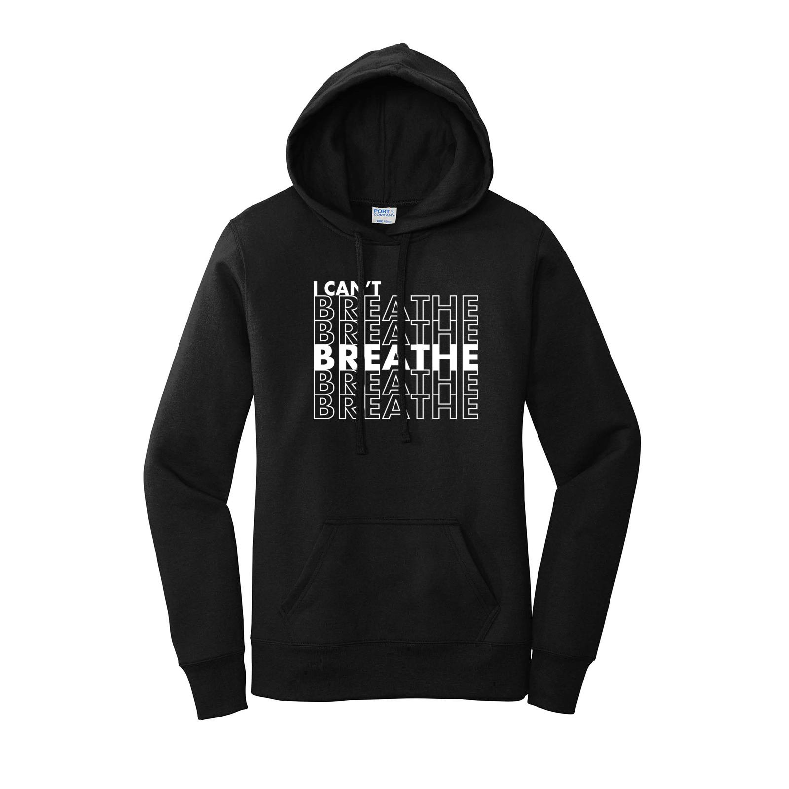 'I Can't Breathe Repeat' Women's Hoodie