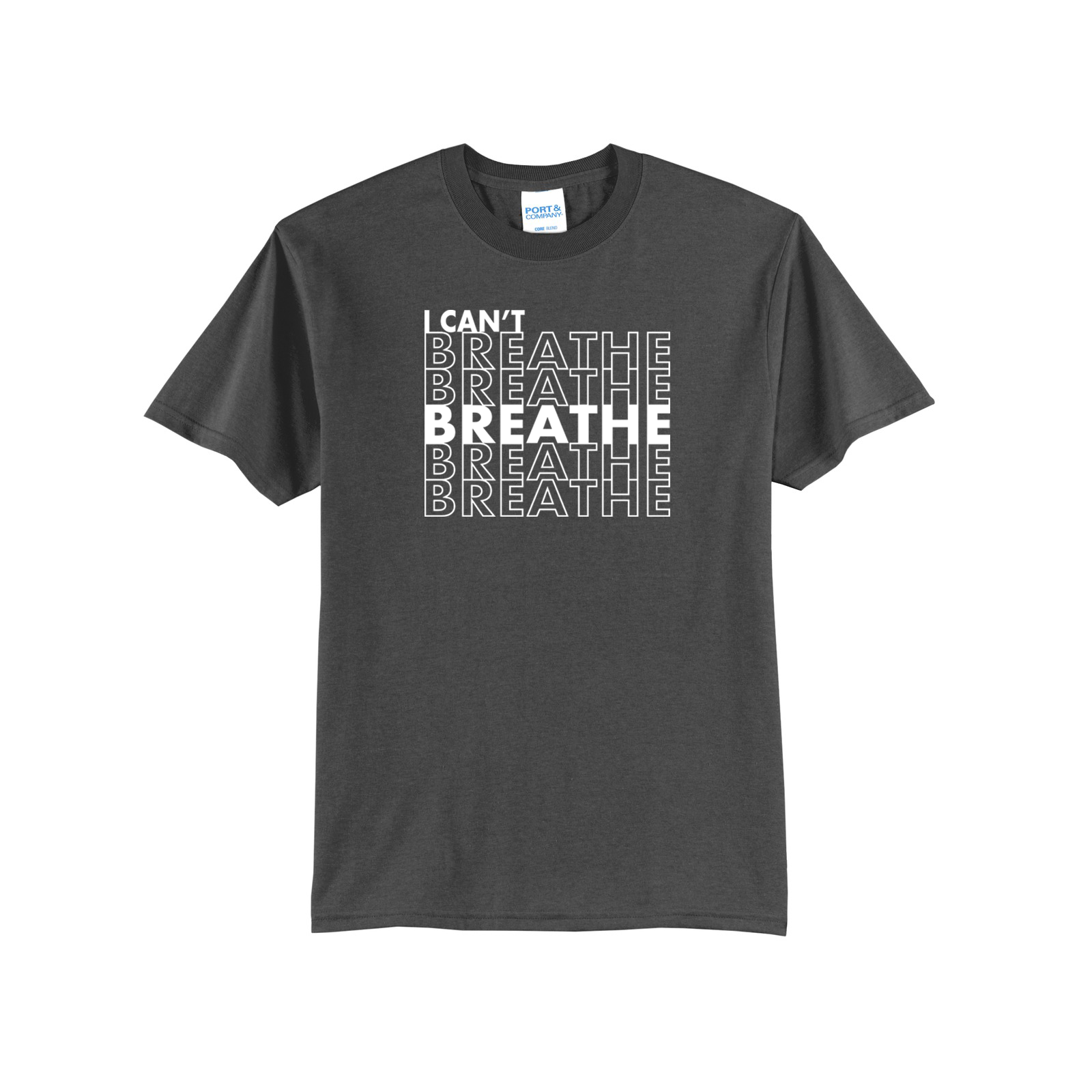 'I Can't Breathe Repeat' Short Sleeve Tee