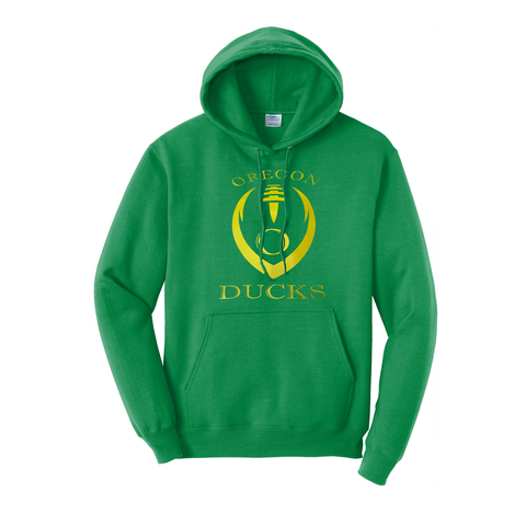 'Ducks Green' Men's Hoodie