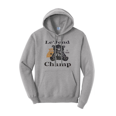 'Le'Jend Champ Bear' Men's Hoodie