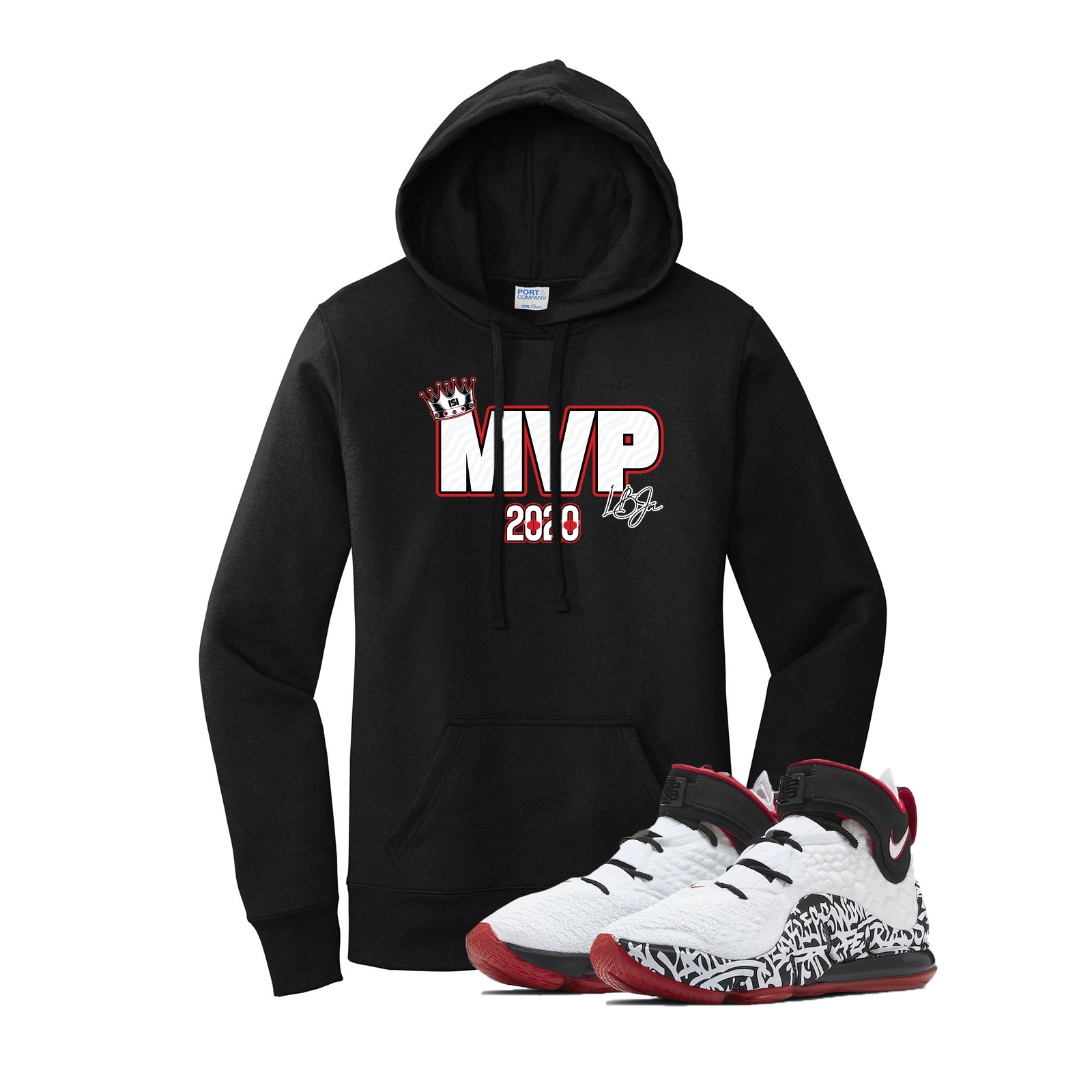 'MVP' in Graffiti CW Women's Hoodie