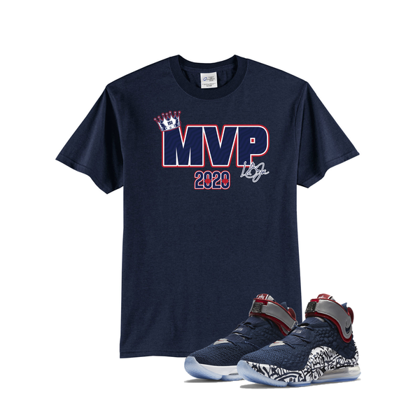 'MVP' in Cold Blue CW Short Sleeve Tee
