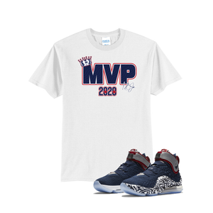 'MVP' in Cold Blue CW Short Sleeve Tee