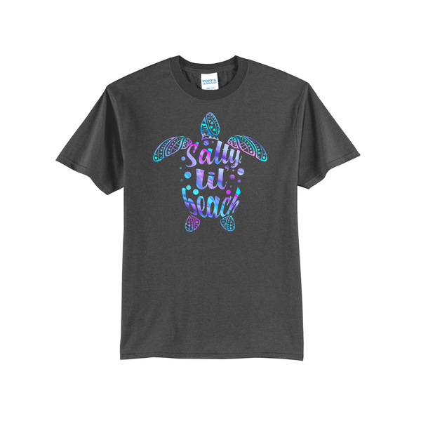 'Salty Lil Beach' Short Sleeve Tee