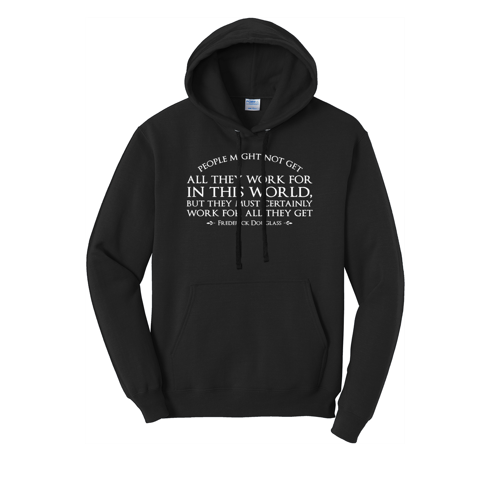'Work For All' Men's Hoodie